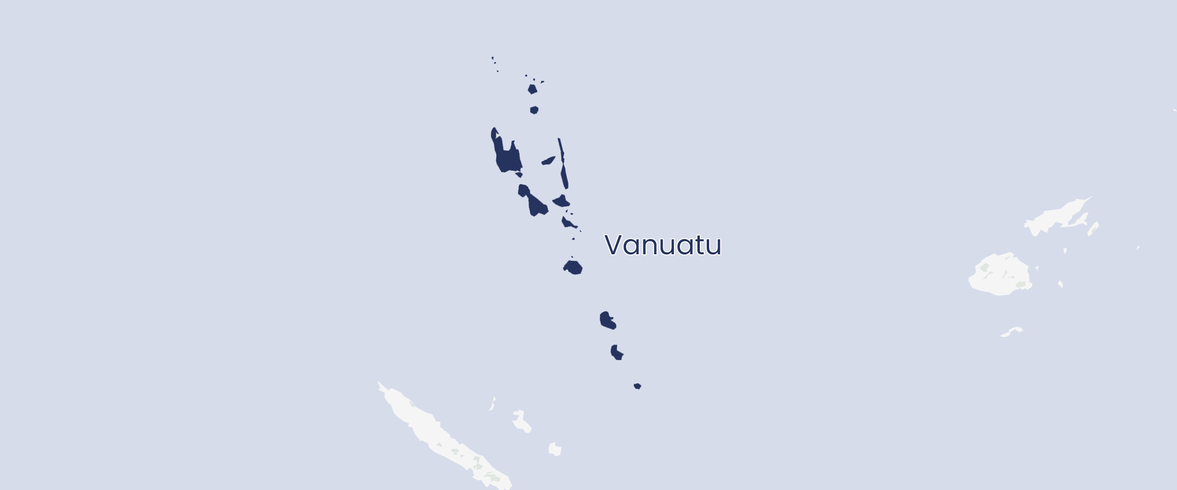 Carte du Vanuatu 